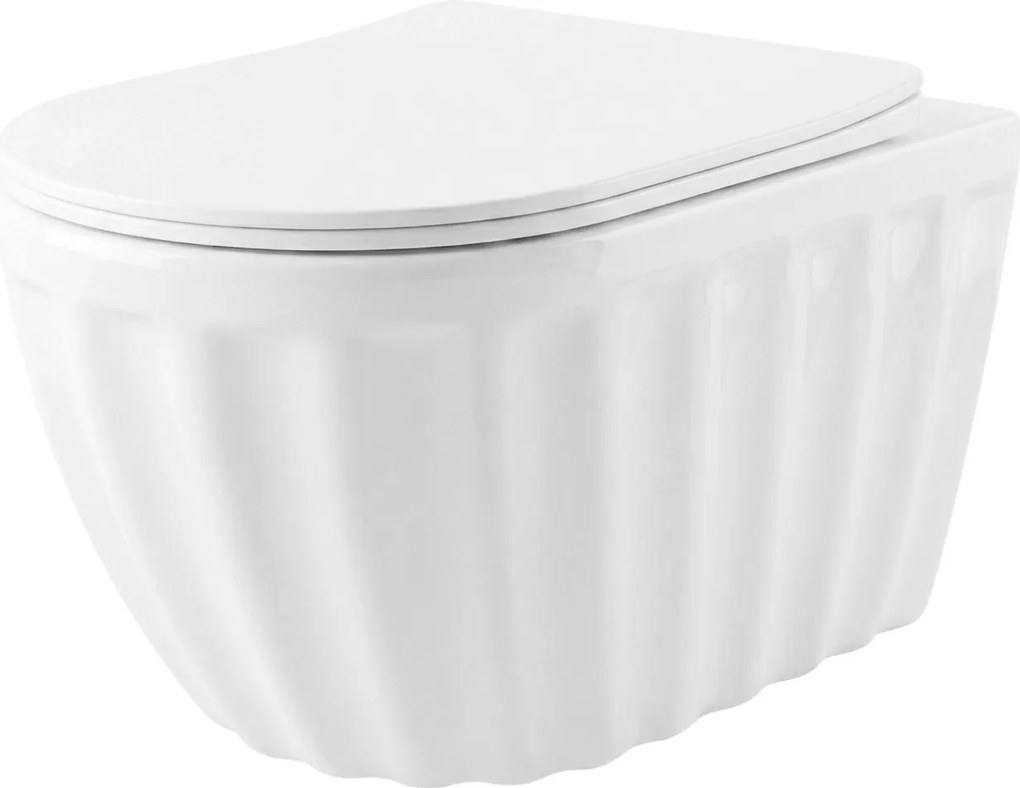Vas WC suspendat Rea Duo White