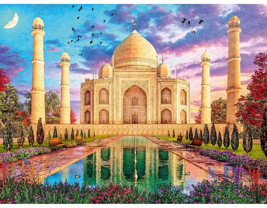 PUZZLE TAJ MAHAL, 1500 PIESE - RAVENSBURGER (RVSPA17438)