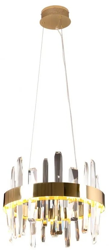 Lustra LED eleganta design modern PRINCE, diametru 40cm P0420 MX