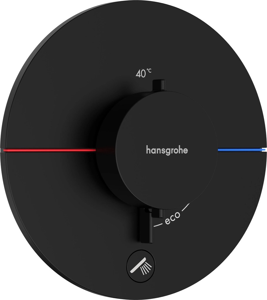 Hansgrohe ShowerSelect Comfort S baterie de duș ascuns negru 15562670