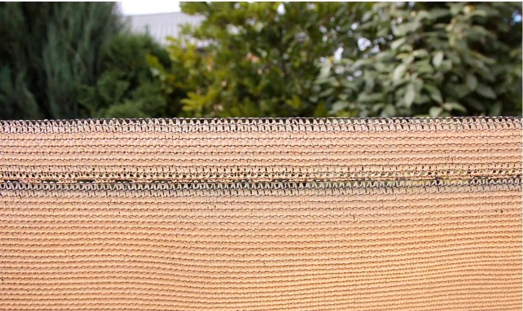 Plasă de umbrire 1,2x50m 95% 200g Bej