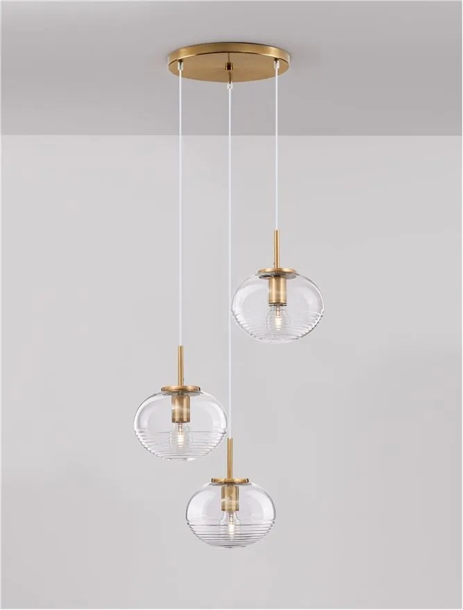 Lustra cu 3 pendule design modern MAEVE