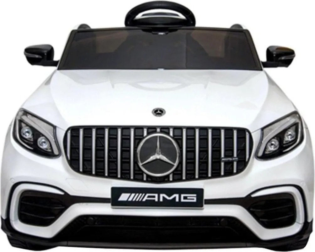 Masinuta Electrica cu acumulator pentru copii NOVOKIDS™ Mercedes AMG GLC 63 , Roti din Cauciuc EVA, 3-8 ani , usi cu deschidere , Baterie12V, 2