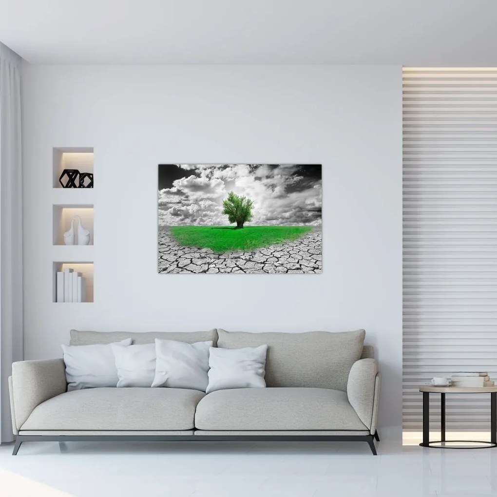 Tablou - O bucată de natură în oraș (90x60 cm)