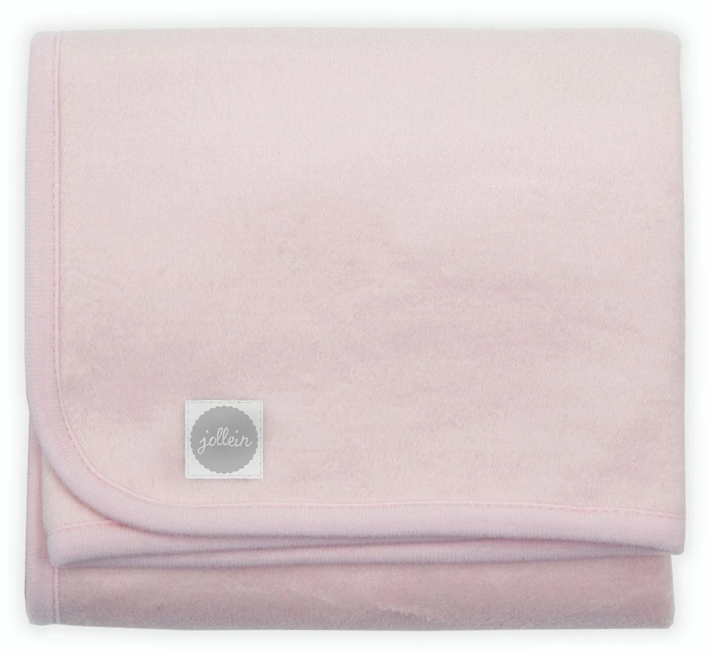 Paturica bebe Jollein, Soft-Pink / 100x150 cm