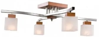 Plafoniera rustica 4 becuri E14 DANA LM 4.34 - 10465 Lamkur