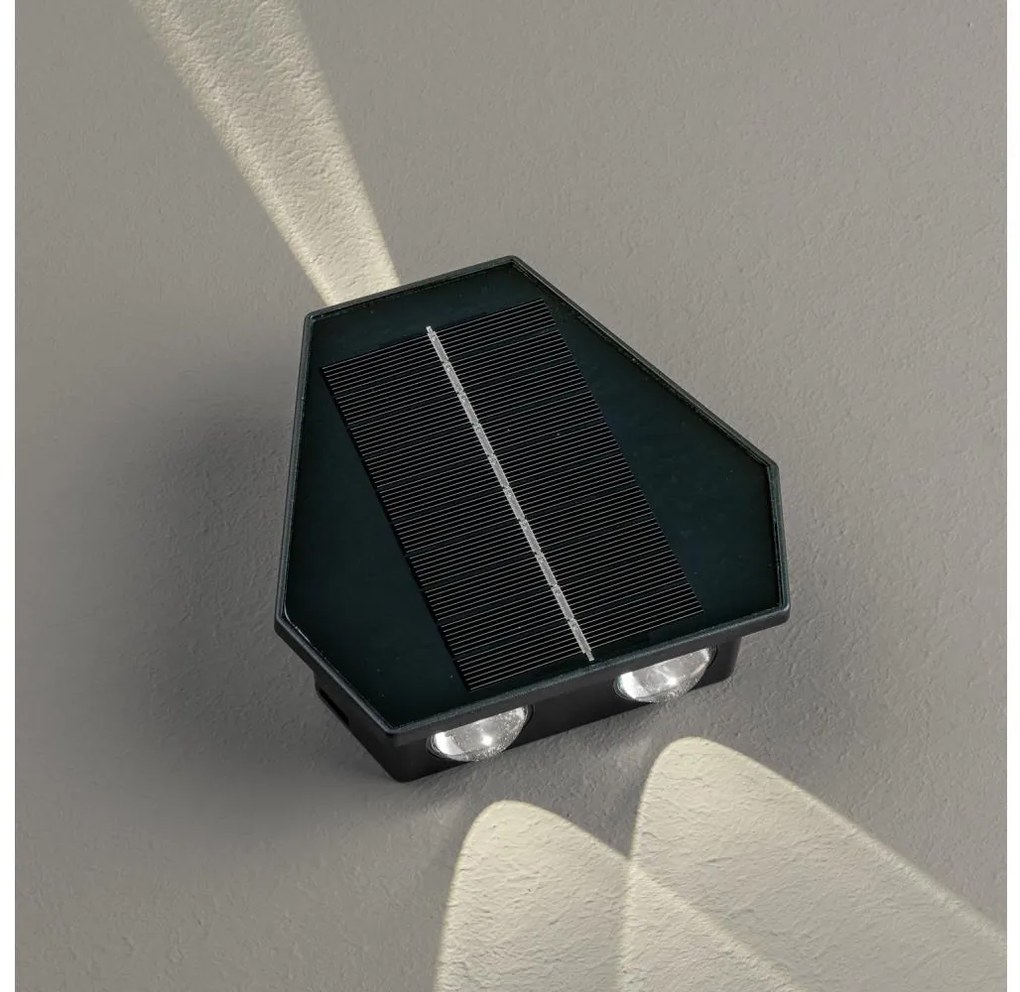 Immax 08488L - Lampă solară LED de perete cu senzor LED/2W/5V IP54