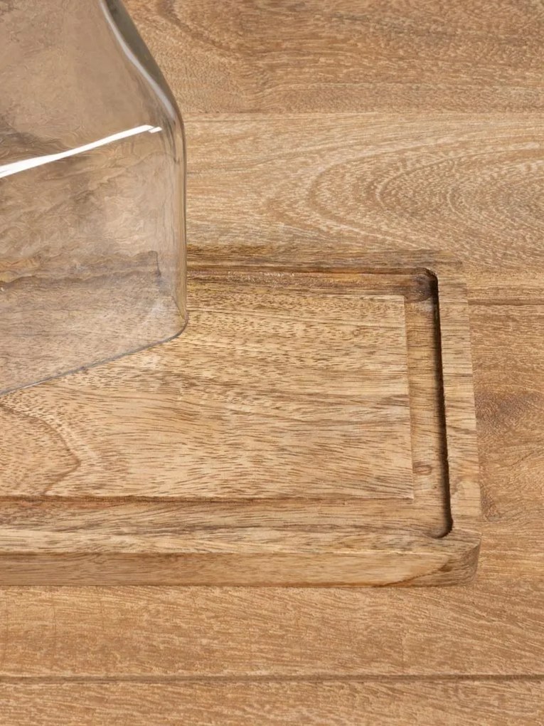 Tava pentru prajituri, cu capac din sticla, Artisan