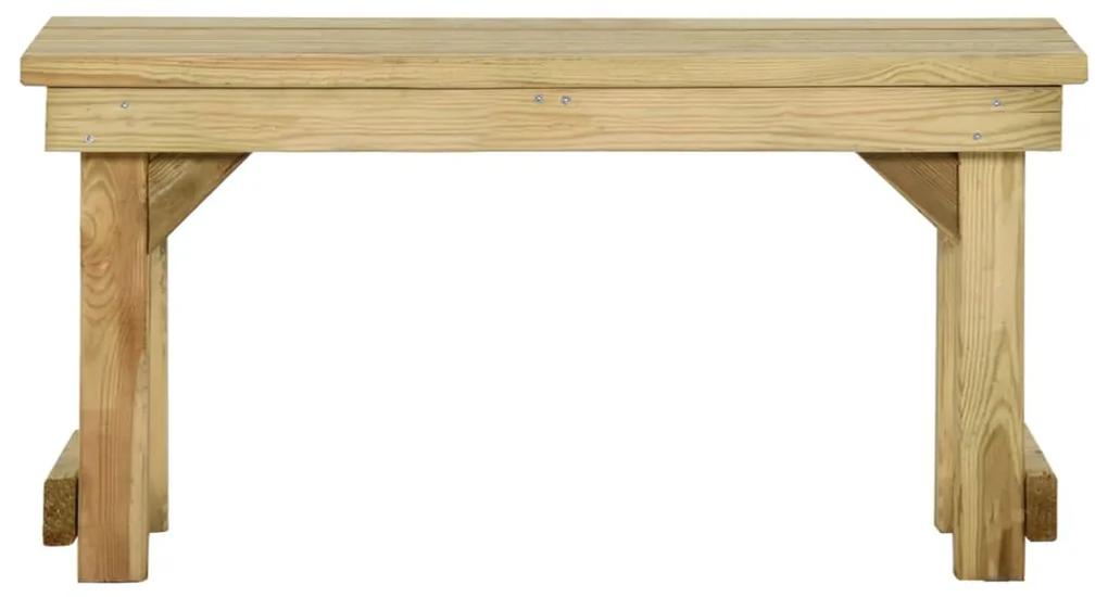 Banca de gradina, 90 cm, lemn de pin tratat