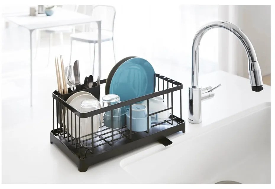 Suport pentru vase YAMAZAKI Tower Wire, negru