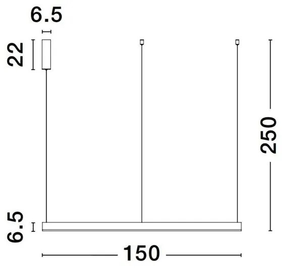 Lustra LED XXL dimabila design circular ELGEMA CCT 150cm