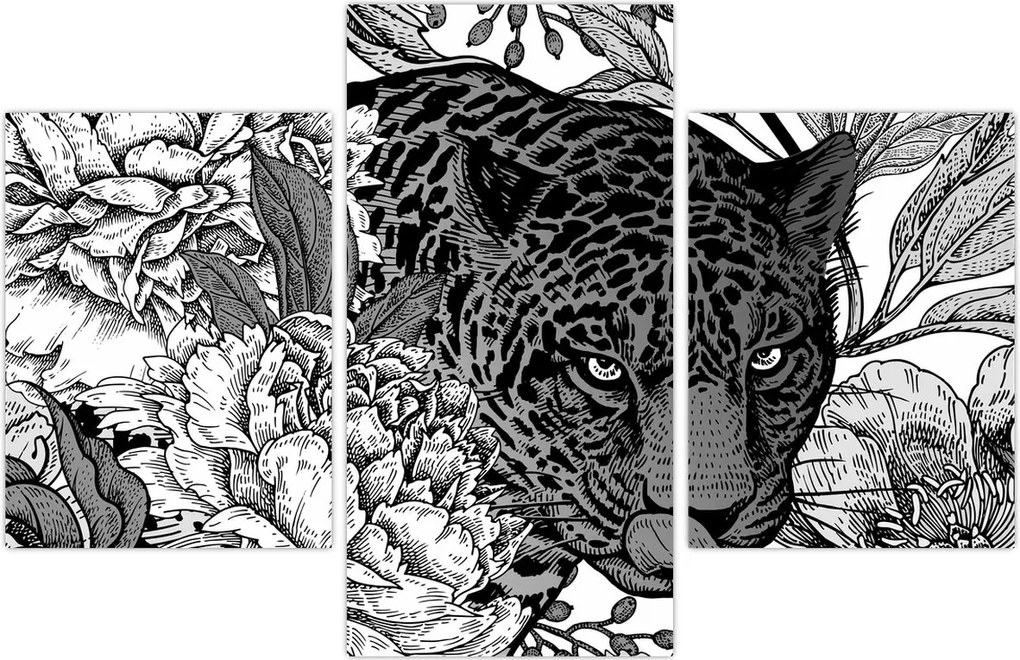 Tablou - Grădină exotică (90x60 cm)