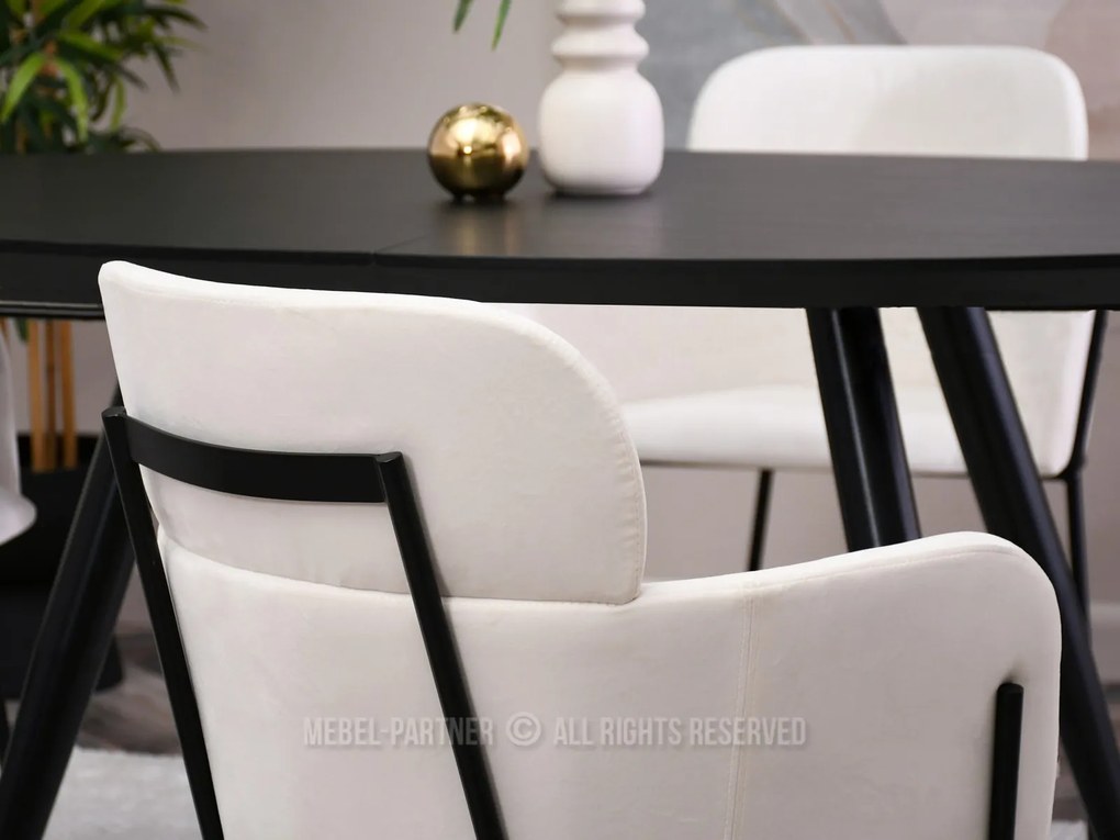 Scaun Baggie K (crem + negru). Promo -8%. 1110948