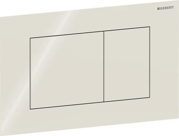 Clapeta actionare dubla rezervor wc, sticla gri-nisip, Geberit Sigma40 Gri nisip