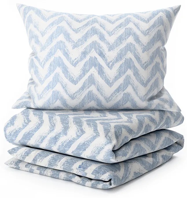 Lenjerie de pat din bumbac Renforcé VLNKY albastru Dimensiune lenjerie de pat: 70 x 90 cm | 140 x 200 cm