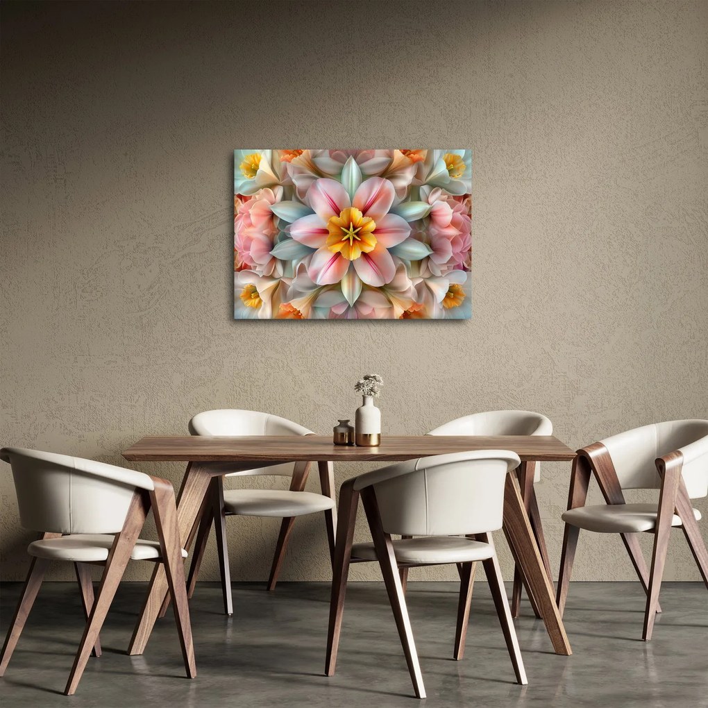 Tablou - Floare caleidoscopică (70x50 cm)