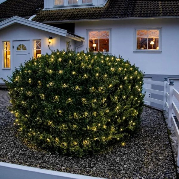 Instalație LED de Crăciun de exterior CRISPY ICE 200xLED 3m IP44 alb cald Eglo 410845