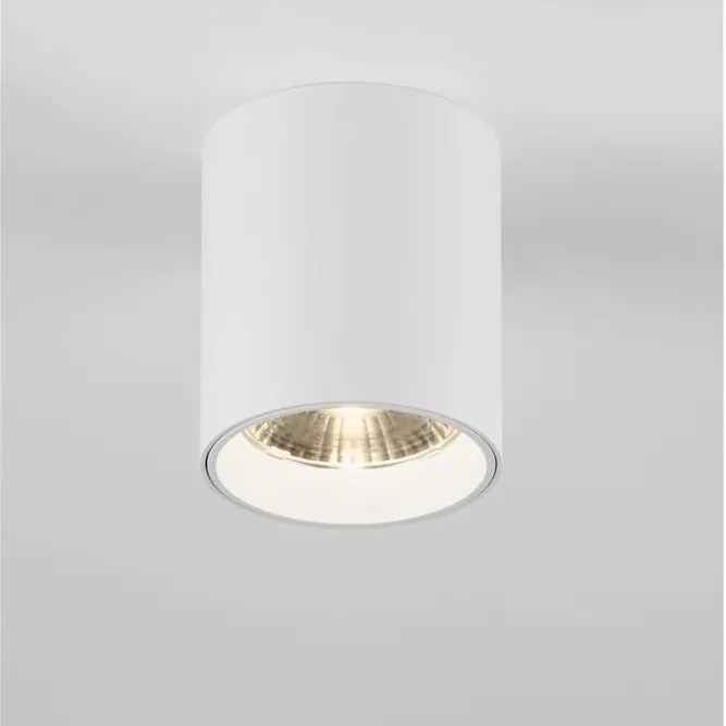 Spot aplicat LED design tehnic IRIS alb