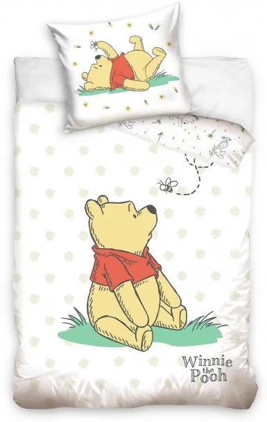 Disney Winnie de Pluș Bee husă de pilota 140×200 cm, 70×90 cm