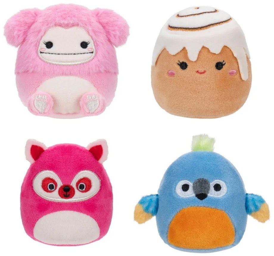 Jucării de pluș 4 buc. Micromallows 4Pack – SQUISHMALLOWS