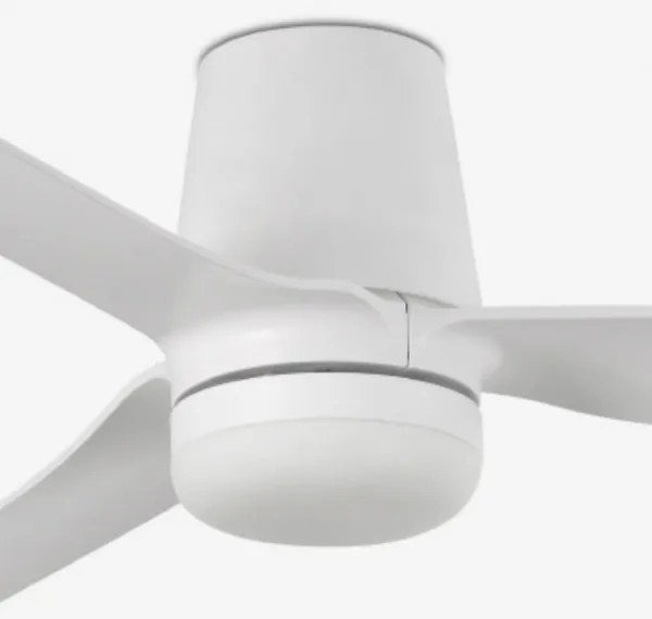 Ventilator LED dimabil de tavan FARO 33832WT-1TW MINI PUNT TUB S 10W/230V alb d. 90 cm WT + telecomandă