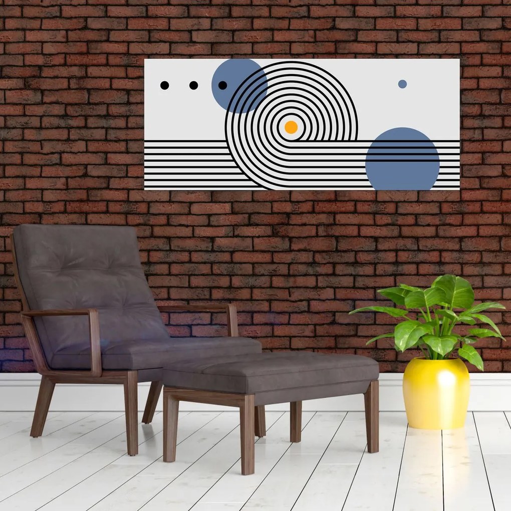Tablou - Abstracție minimalistă N⁰1 (120x50 cm)