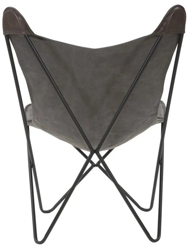 Scaun pentru camping gri din metal si textil, 74x71x103, Montana Mauro Ferretti