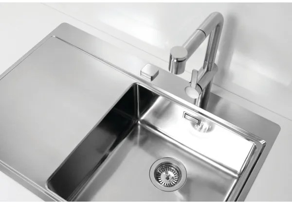 Chiuvetă de bucătărie ALVEUS 1103651 PURE 79x52,5 cm crom