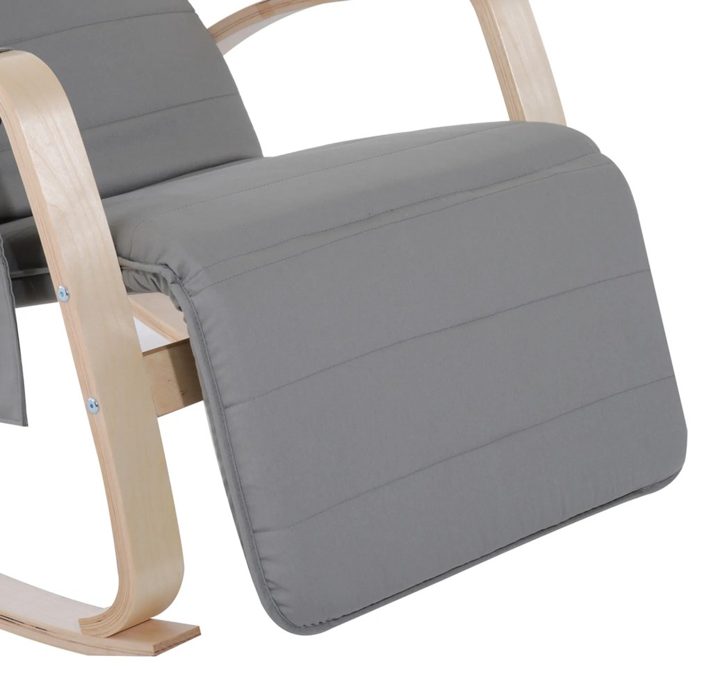 HomCom fotoliu leagan confortabil, 66,5x88x97,5 cm | AOSOM RO