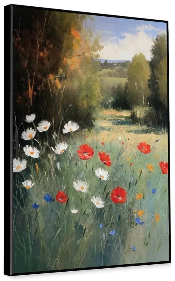 Tablou 60x90 cm Mysterious Field Corner – knor