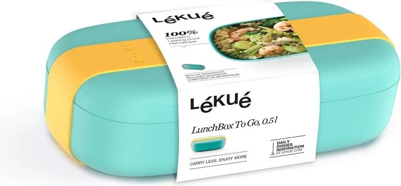 Cutie pentru prânz compartimentată To Go – Lékué