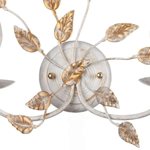 Aplică ONLI COLLANA 1xE14/6W/230V alb/auriu