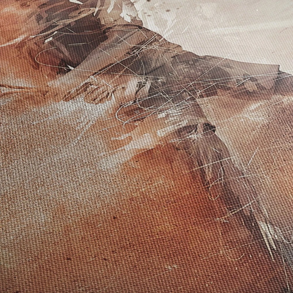 Tablou - Jucător de tenis (120x50 cm)