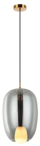 Pendul design modern Finc negru, fumuriu