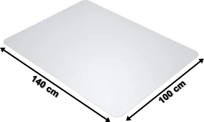 Covoras din plastic transparent sub scaun 100 x 140 cm