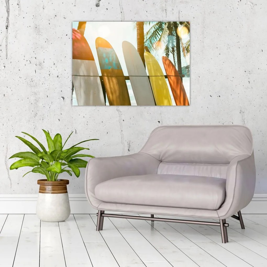 Tablou - Plăci de surf (70x50 cm)
