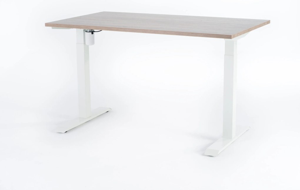 Viva New Generation 2.0, Birou reglabil electric, un singur motor - Premium - 1400x800x25 - Robson - Alb