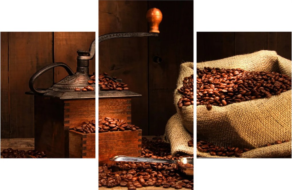 Tablou cu cafea (90x60 cm)