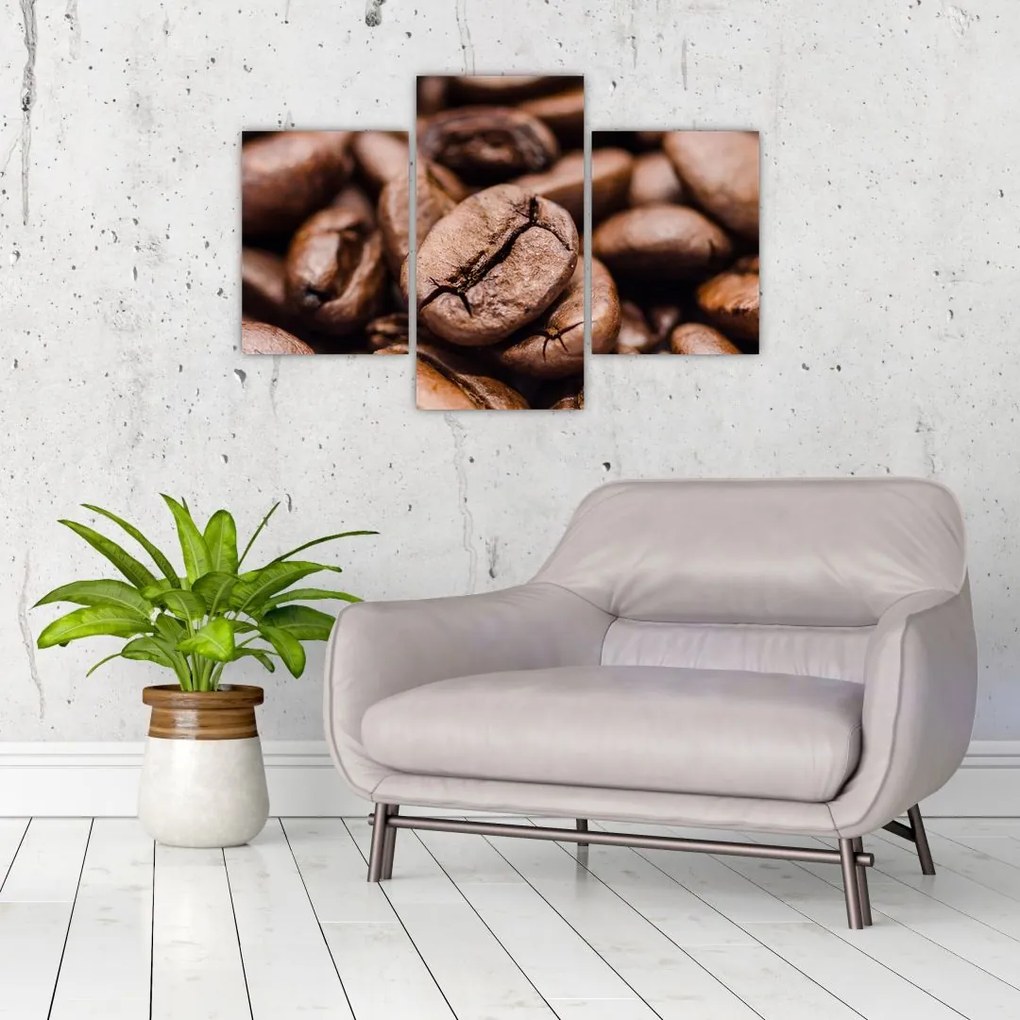 Tablou - Boabe de cafea (90x60 cm)