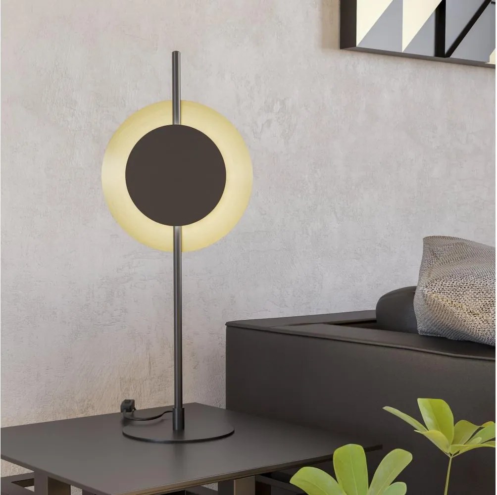 Eglo 900989 - Lampă de birou LED TOCINA, LED/11W/230V, auriu/negru