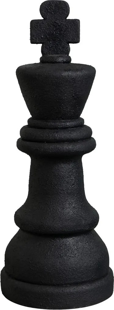 Decorațiune rege de șah din rășină, H56 cm