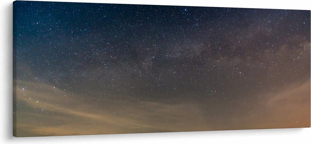Tablou cu cerul nocturn (120x50 cm)