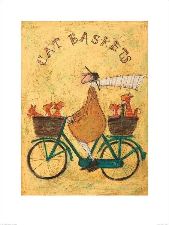 Imprimare de artă Sam Toft - Cat Baskets