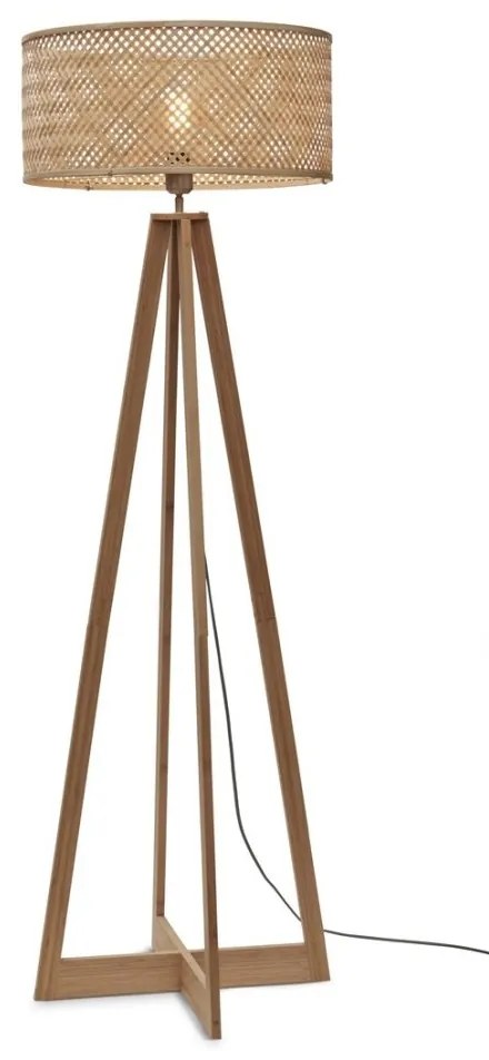 Lampadar eco din bambus Java 4-legs nat/50x22, nat