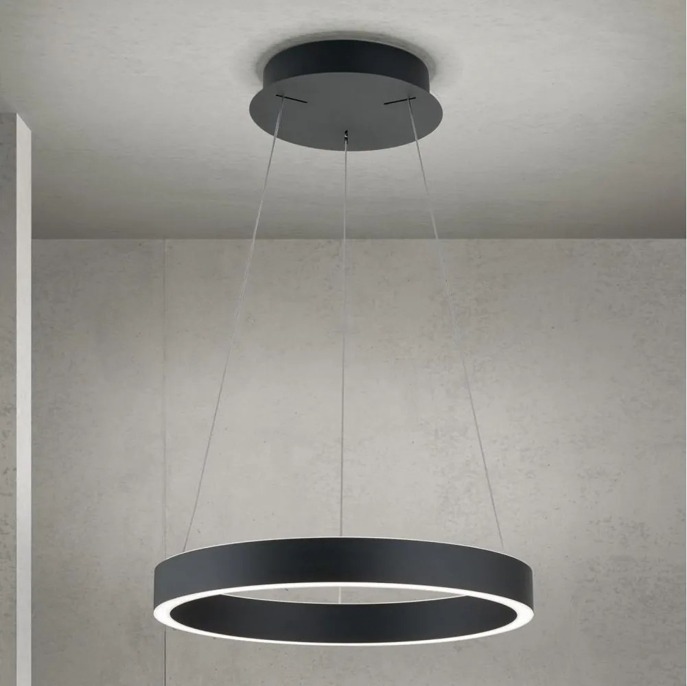 Orion - Lampă suspendată LED dimabilă pe cablu KOLK LED/40W/230V 2700/3000/4000K Ø 40 cm neagră