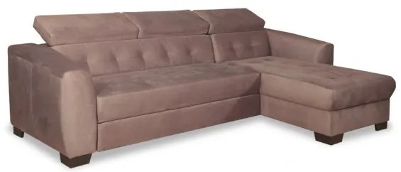 Coltar extensibil Karma Dreapta, 5 Locuri, Maro, 291 x 177 x 86 Cm