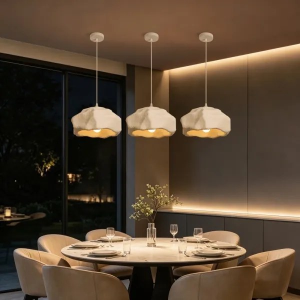 BRILAGI - Lustră pe cablu WABI SABI 1xE27/60W/230V Ø 30 cm albă