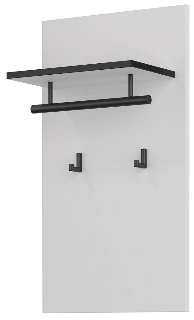 Panou cuier Crossroad H W03 (alb + negru). 1118183