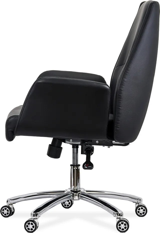 RESIGILAT - Scaun de birou REZISTENT 200 KG OFF 800 negru