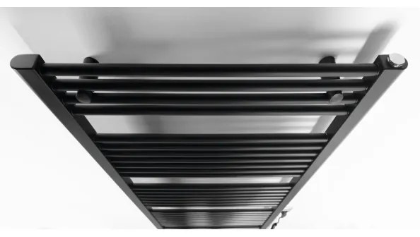 Radiator portprosop electric pentru baie Aqualine DIRECT-E 800W/230V 168 cm negru mat